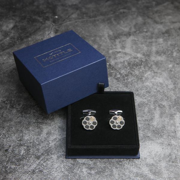 Roulette Rotatable Cufflinks