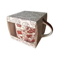 Hong Kong Willow Pattern Mug – Red