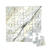 Marble Puzzle (16 pieces square, Blue yellow)