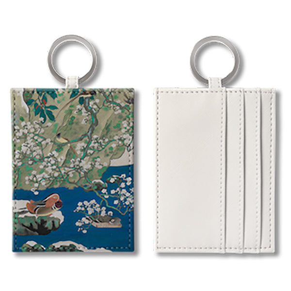 Four Seasons in the Style of Araki Juppo (Winter)  Name Card Holder 仿荒木十畝「四季花鳥- 冬」 咭片套