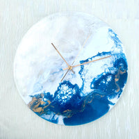 Resin Art Clock
