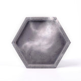 Concrete Small Hexagon Tray