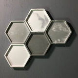 Concrete Small Hexagon Tray