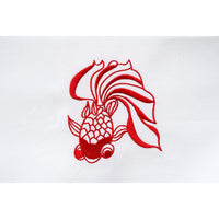 Tea Towels Icon Hong Kong - Red