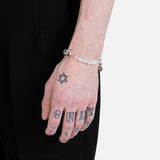 ROCHE bracelet - Cracked white crystal